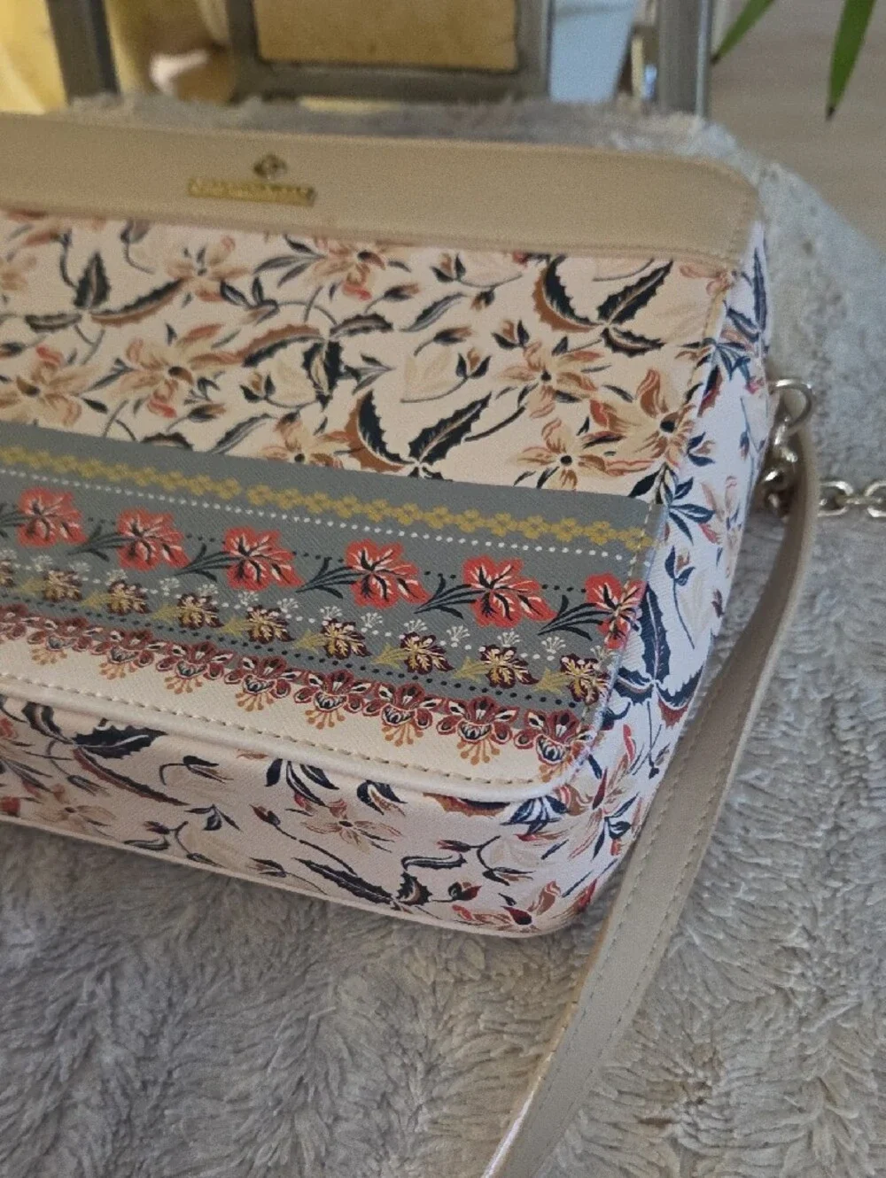 Spartina 449 Floral Printed Satchel Bag❤️